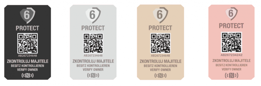 NFC známka Protect6