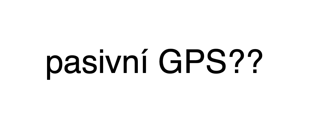 Pasivní GPS